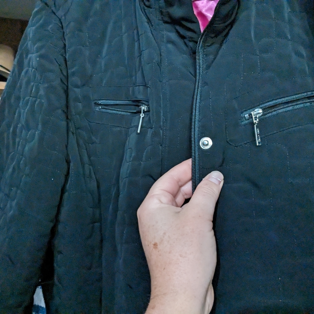Calvin Klein black coat